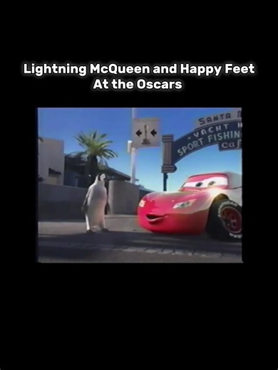 Lightning McQueen and Happy feet at the Oscar’s #fypシ゚viral #lightningmcqueen95 #foryoupage #rayomcqueen #happyfeet