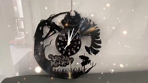 KingLive Alice in Wonderland Wall Clock - Large, Kids & Home Decor - Clearance