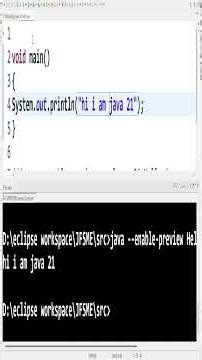 Java 21 | no More public static void main #javafullstackmadeeasy #javafullstackcourse #javatutorial