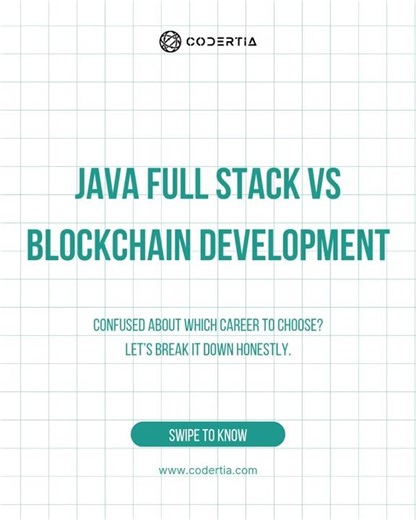 Java Full Stack vs Blockchain Development