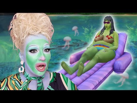 Taking my Witchy Sims on a tropical adventure