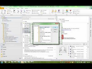 Outlook Rules and Alerts