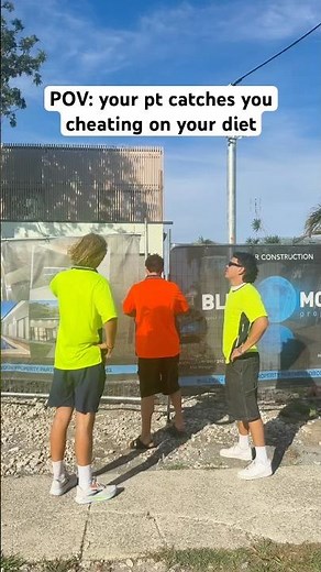 Never cheat on your diet, never.