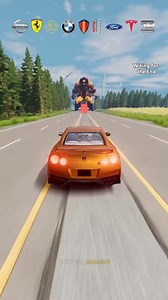 Cars vs X-Men Characters ❌😂 BeamNG.Drive | Smilo