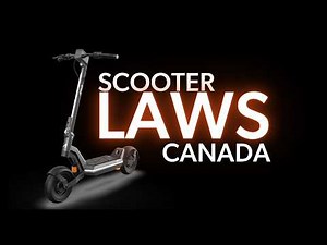 Scooter Laws in Canada - What You Need to Know
