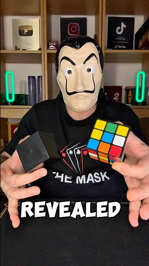 SIMPLE RUBIK'S CUBE MAGIC TRICK 🪄 #tricks #magic #foryou #rubikscube