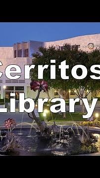 Is the Cerritos Library the most beautiful library in the USA?