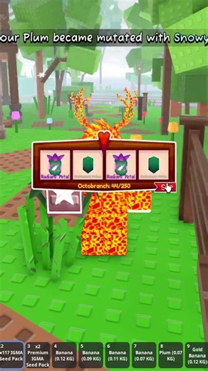 Opening 150 Seed packs in Garden Horizons 🔥🔥 #roblox #gardenhorizons