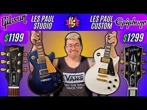 2024 Epiphone Les Paul Custom VS. 2014 Gibson Les Paul Studio!