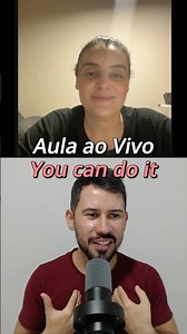 Aula ao Vivo: You can do it