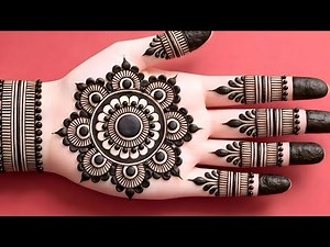 simple front hand mehndi design 2026 | mehandi ka design | मेहंदी डिजाइन | mehndi design | mehandi