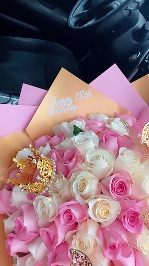 Beautiful 18th Birthday Bouquet for a Queen 👑💖