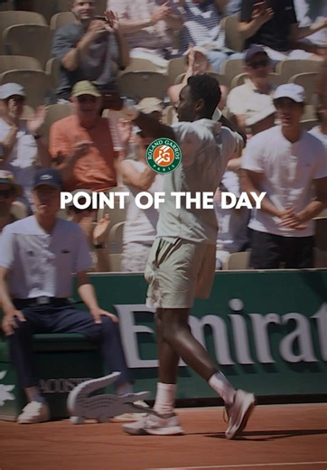 Moise Kouame's Phenomenal Point at Roland Garros
