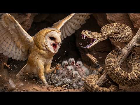 Barn Owl: 60 Days From Alien Fluff To Silent Assassin AI Birds Story | Animals