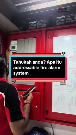An addressable fire alarm is a commercial fire alarm system that uses sophisticated technology to detect and pinpoint a fire's exact location. #fyp #trending #xyzbca #fypage #parati #firefighter #fireconstruction #engineering #firesafety #firefightingequipment #tiktokmalaysia #learnontiktok #faktamenarik
