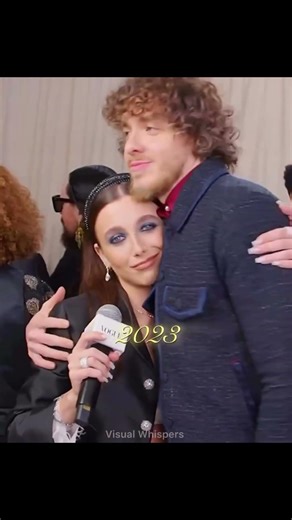 we needed this emma chamberlain & jack harlow reunion