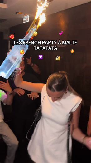 4 FRENCH PARTY PAR SEMAINE 💙🤍❤️ #malte #paceville #french #soiree