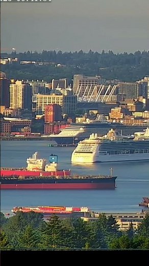 Cruise arrivals in Vancouver are tough to beat as Serenade of the Seas demonstrates!