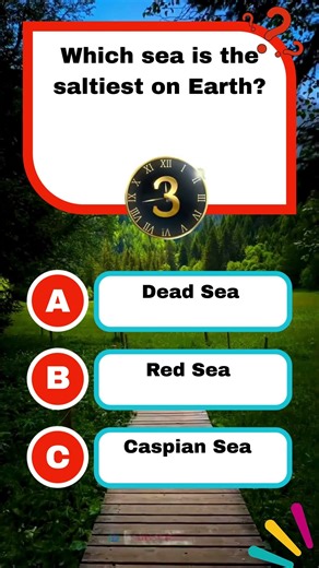 Which sea is the saltiest on Earth?