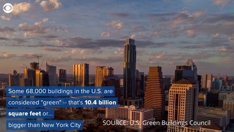 "Green" buildings sprouting in record numbers