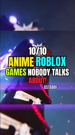 10/10 ROBLOX ANIME Games WHICH NOBODY TALKS ABOUT!🤯🔥