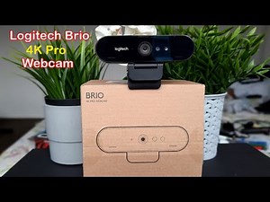 logitech Brio 4K Webcam Unboxing And Review | Best 4K Camerra
