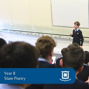 4.7K views · 102 reactions | Some incredible performances by the Year 8 Brisbane Grammar School students today for Slam Poetry. Well done to all students!  | Brisbane Grammar School | Facebook