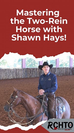 Shawn Hays breaks down the art of schooling a Two-Rein horse, sharing expert insights on rein control, balance, and precision. 🏇 Learn how to: ✅ Use your fingers for better rein control ✅ Keep your horse straight without overusing your hands ✅ Maintain proper mecate length for effective schooling ✅ Ride one-handed with confidence throughout the year Perfect your Two-Rein technique today! Watch the video at https://rchtolive.com/videos/the-key-to-schooling-a-two-rein-horse/ 📲 #HorsemanshipSkill