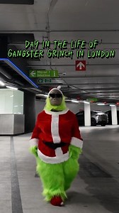 Full Video on my tiktok 💚 Out here on these London streets as the *Gangster Grinch*! 💚 Listen, Halloween’s where it’s at, yeah? 🎃 Man’s just asking people the real questions: are you about the spooky life, or are you one of those Christmas lot? #GangsterGrinchOnRoad #HalloweenHustle #NahToChristmas #LondonGal #grinchtings | FatsTimbo