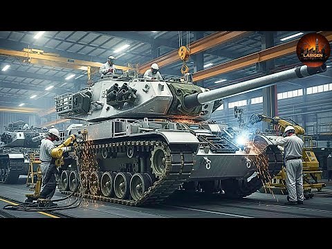 Inside the M551 Sheridan Factory: From Raw Steel to Airborne Combat Tank (Complete Process)