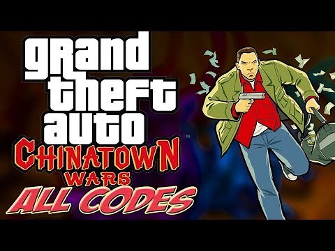 GTA Chinatown Wars - ALL CHEATS + Demonstration [Android/iOS/PSP/DS]