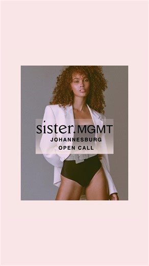 Call for New Faces: Modeling Open Call in Johannesburg