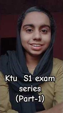 ktu s1 exam tips(part-1) #exams #exam #examtips #ktubtech #ktutuition #ktusem #semexam #universe