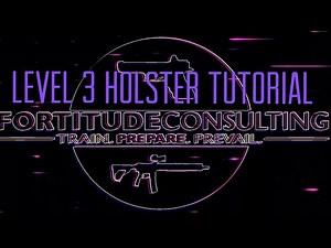 Level 3 Holsters for Dummies
