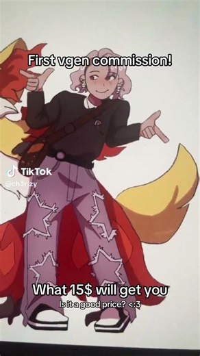 First art commission! Is it a good price?