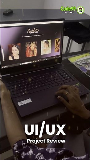 UI/UX Student Project Showcase | Code99 IT Academy