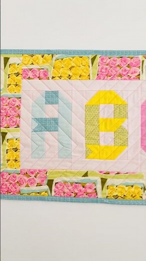 Free Alphabet Quilt Pattern