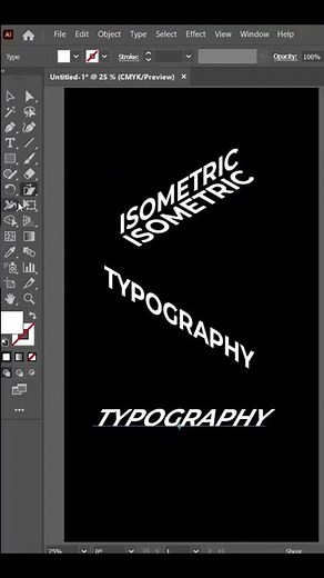 Learn Isometric Typography | Adobe Illustrator Tutorial