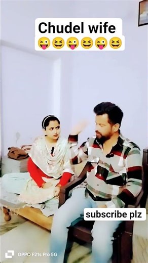 Chudel wife 😜😜😱#funnycomedy#Comedydarama