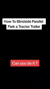 Do you know how to parallel park a semi with a trailer? 🤔 🎥 truck.repostlover1368 #trucking #parralelparking #cdl #cdldriver #otr #parking #tractortrailer #semitruck #18wheeler | CDL Job Now