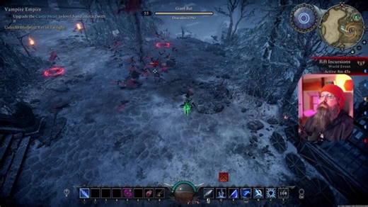 Doing that vampire fang thang