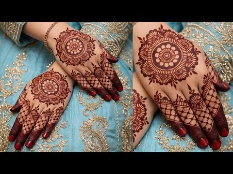 Easy Round Mehndi Design Tutorial 2026 | Simple Back Hand Mehndi Design for Beginners | Eid Special
