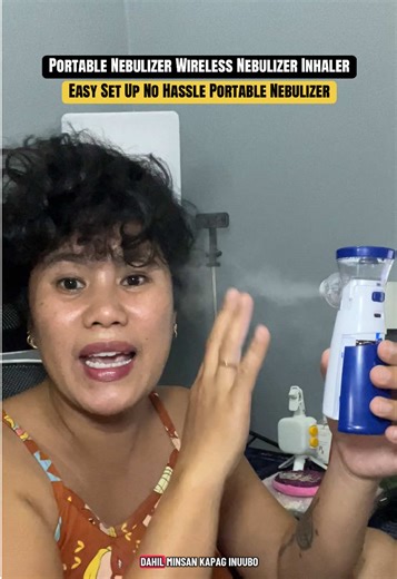 Portable Nebulizer Inhaler for Easy Breathing