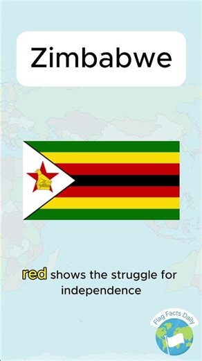 A flag built from liberation, struggle, and a bird older than the nation itself. 🇿🇼