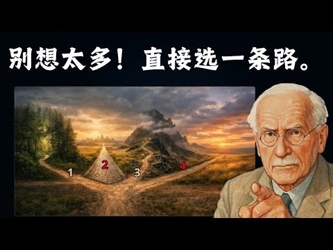 大多数人选择了错误的道路 | 荣格心理测试