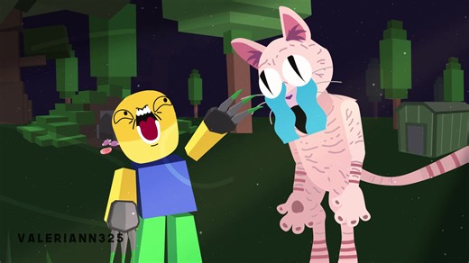 The Sphynx Cat 99 Nights in the Forest #99nightsintheforest #roblox #animation #fyp #animationmeme