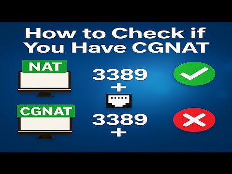 How to Check if You Have CGNAT