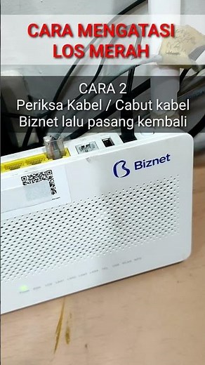 Cara Mengatasi Los Merah pada Modem