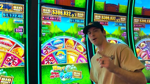 2.3K views · 196 reactions | Im BACK On The New Huff n Puff Big Money Slot Machine At Coushatta | The Reel Kid | Facebook