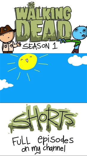 The Walking Dead season 1 animated recap #thewalkingdead #twd #recap #animation #funny